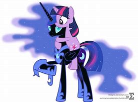 Image result for Nightmare Moon Twilight Sparkle MLP