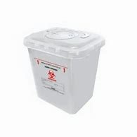 Image result for Portable Sharp Container White