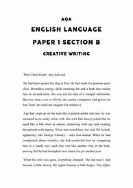 Image result for English Language Creative Writing Template