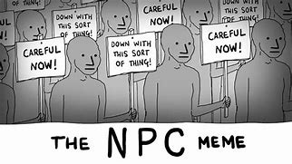 Image result for NPC Brain Loading Meme
