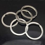 Image result for Stainless Steel Keychain Ring