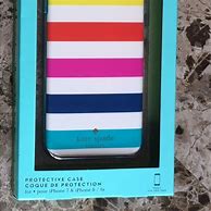Image result for Kate Spade iPhone Case 7 Plus Black Stripe