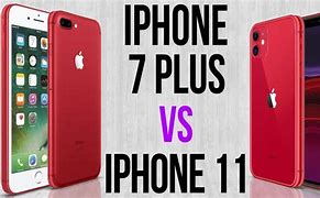 Image result for iPhone 11 vs 7 Plus Size