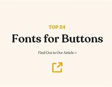 Image result for Best Fonts for Buttons