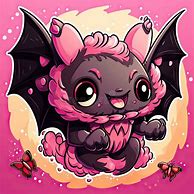 Image result for Cute Little Cartoon Bat