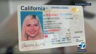 Image result for DMV California Real ID