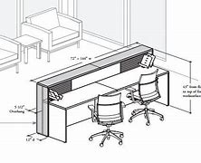 Image result for 48 Inch Reception Desk