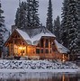 Image result for Winter Cabin Library