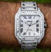 Image result for Cartier Santos Diamond Watch