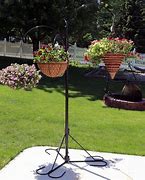 Image result for Garden Hanging Basket Stand