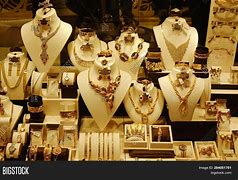 Image result for Gold Jewelry Display
