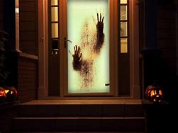 Image result for scary windows halloween