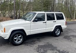 Image result for White Jeep Cherokee XJ