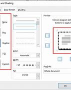 Image result for How to Use Border in Word