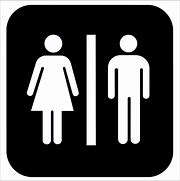 Image result for Bathroom Symbol with White Background