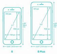 Image result for Which I'd Greater in Size iPhone 8 or 8 Plus