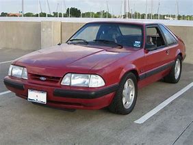 Image result for 91 red mustang