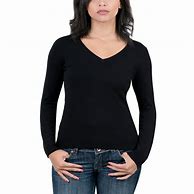 Image result for Black V Neck Sweater
