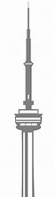 Image result for CN Tower Outline