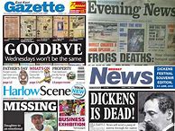 Image result for Newspaper Local News Example
