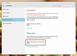 Image result for Windows User Account Settings