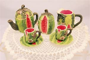 Image result for Miniature Tea Sets Collectibles