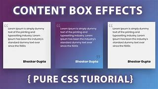 Image result for Content Box Code