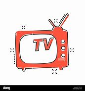 Image result for TV Sign Cartoon