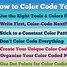 Image result for Cute Color-Coded Notes