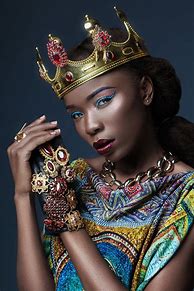 Image result for Black Woman Wear Crown