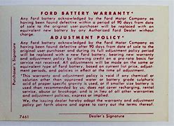 Image result for Ford Stop Start Battery Warranty