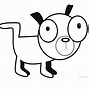 Image result for Cat and Dog Cartoon Black and White