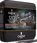 Image result for Castle Art Color Pencil