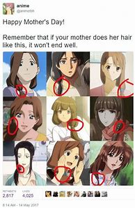 Image result for Anime Hair Meme