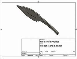 Image result for Hidden Tang Knife Print Out