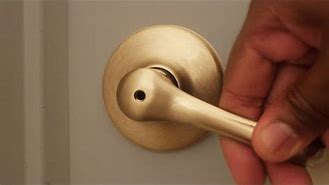 Image result for How to Unlock a Round Lock