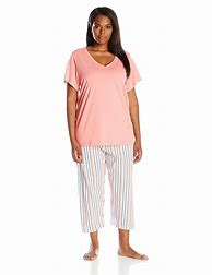 Image result for Plus Size Pajama Sets