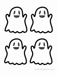 Image result for Small Ghost Template