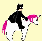 Image result for Batman Rides a Unicorn