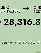 Image result for Dimensions into Cubic Feet Chart