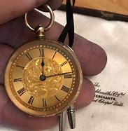 Image result for Old Gold Pocket Watch