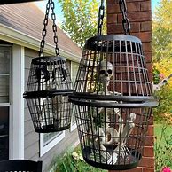 Image result for Halloween Decorations Cages