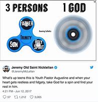 Image result for God Fidget Spinner Meme