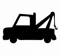 Image result for Flatbed Tow Truck Silhouette