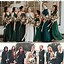 Image result for Emerald Green and Champagne Wedding
