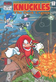 Image result for Knuckles the Echidna Comics