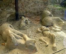 Image result for Fossilized People of Pompeii