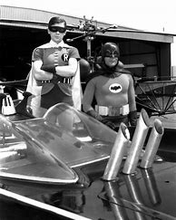 Image result for Adam West and Burt Hijack Batmobile