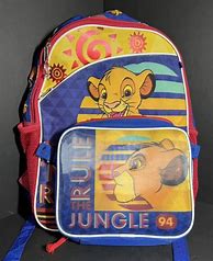 Image result for Lion King Vintage Backpack