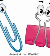 Image result for Happy Paper Clips Cartoon